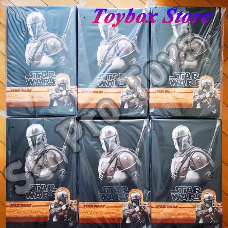 

Limited Edition HOTTOYS HT TMS007 1/6 Scale the Mandalorian Action Figure - Star Wars Warrior Collectible 12" Detailed Soldier