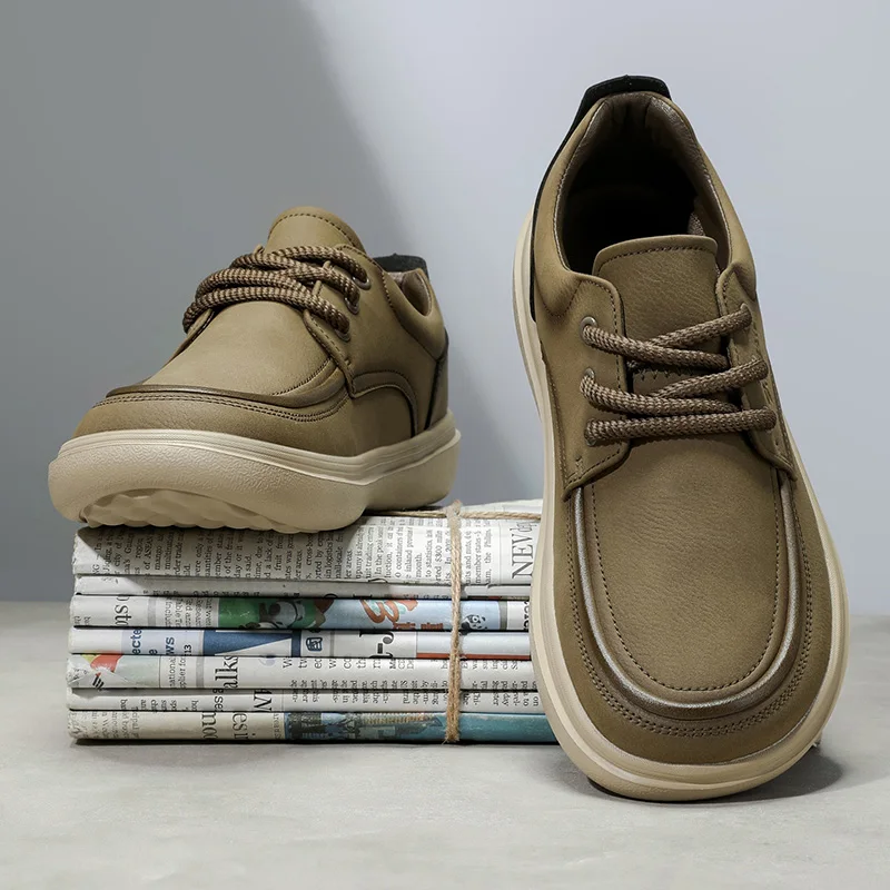 

New Trend Men High Quality Texture Comfortable Fashionable Young Outdoor Non-slip Sports Leisure Shoes Soft Sole Men Oxford Shoe