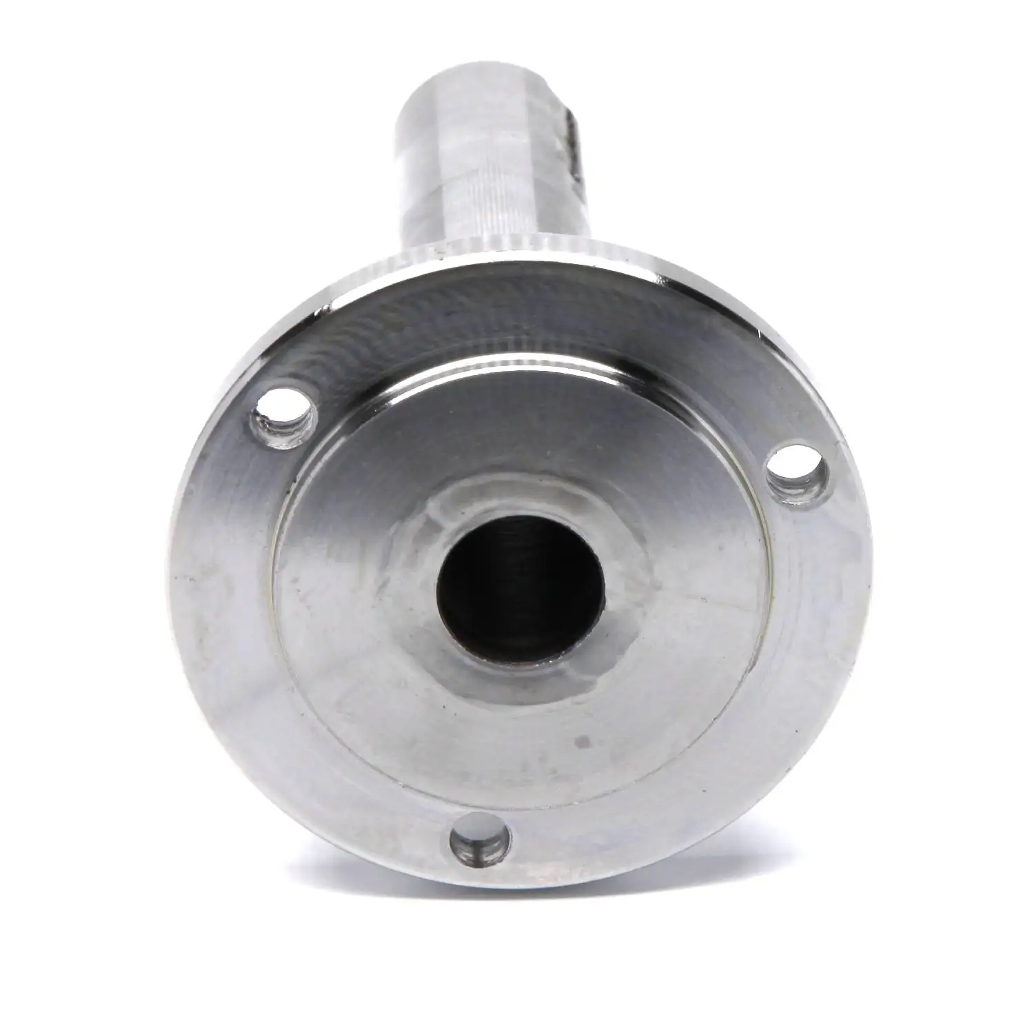 Imagem -03 - Torno Headstock Eixo do Eixo Flange Voltar Base Placa Adaptador od 25 mm l 112 mm K1180 K1290 K11100 K12-100 80 mm 100 mm Chuck