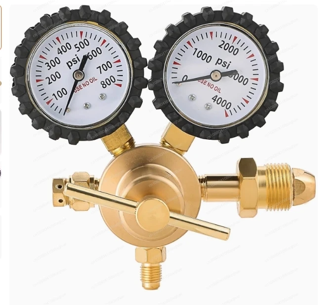 

All copper high Pressure nitrogen reducer American CGA580 high nitrogen pressure reducing valve