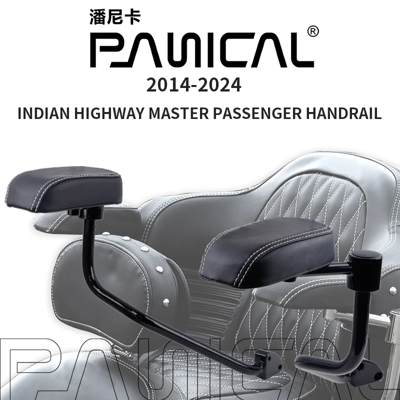 For Indian Roadmaster/INDIAN Pursuit Motorcycle Passenger Armrest Trunk Support Left Right 2014-2026 Motorcycle Accessories