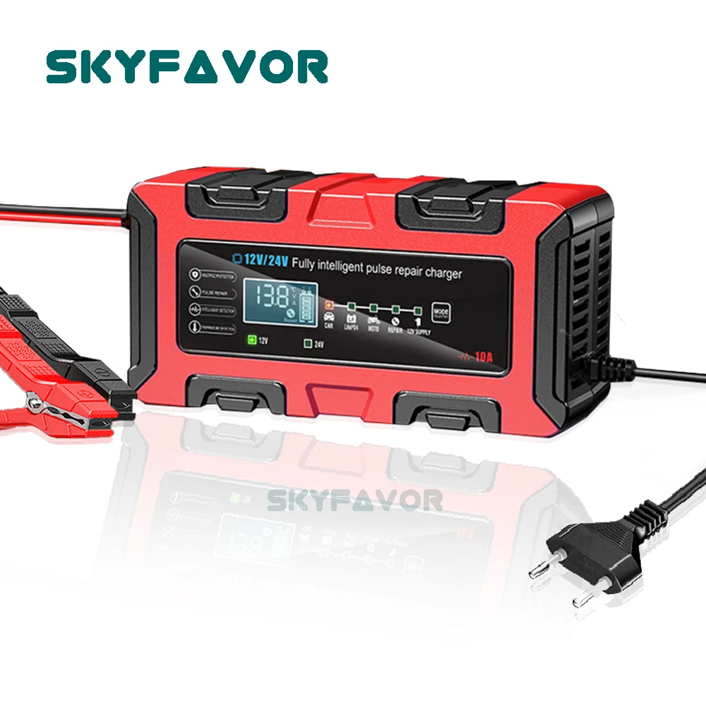 

Trending Products 12v 24v Battery Charger 12v 24v Automatic GEL AGM EFB Lead Acid Battery Charger with 12 VOLT Power Supply