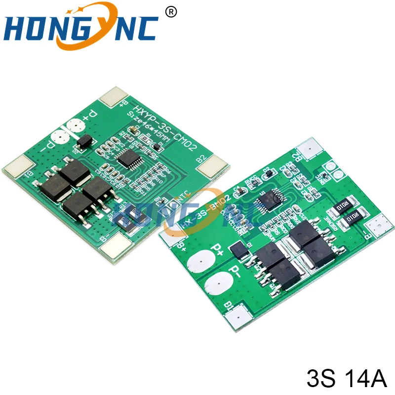 3S 6A 8A 10A 14A 20A 25A 40A 60A Li-ion Lithium Battery 18650 Charger PCB BMS Protection Board For Drill Motor Lipo Cell Module