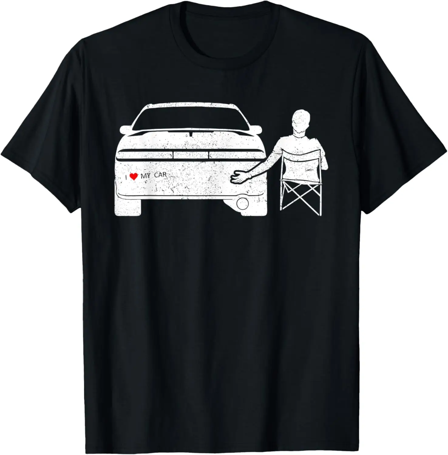 Mens I love my car - Car booty - Tuning T-Shirt