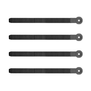 Correia durável da escada do tornozelo com parafusos, boot do esqui, encadernação do patim do gelo, snowboard, 4pcs