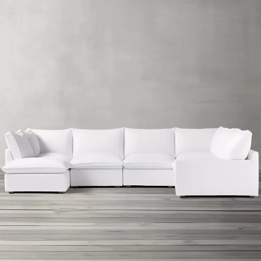 

Hot Selling Hotel Furniture Classic Sectional Sofa Set Living Room Sofa Set