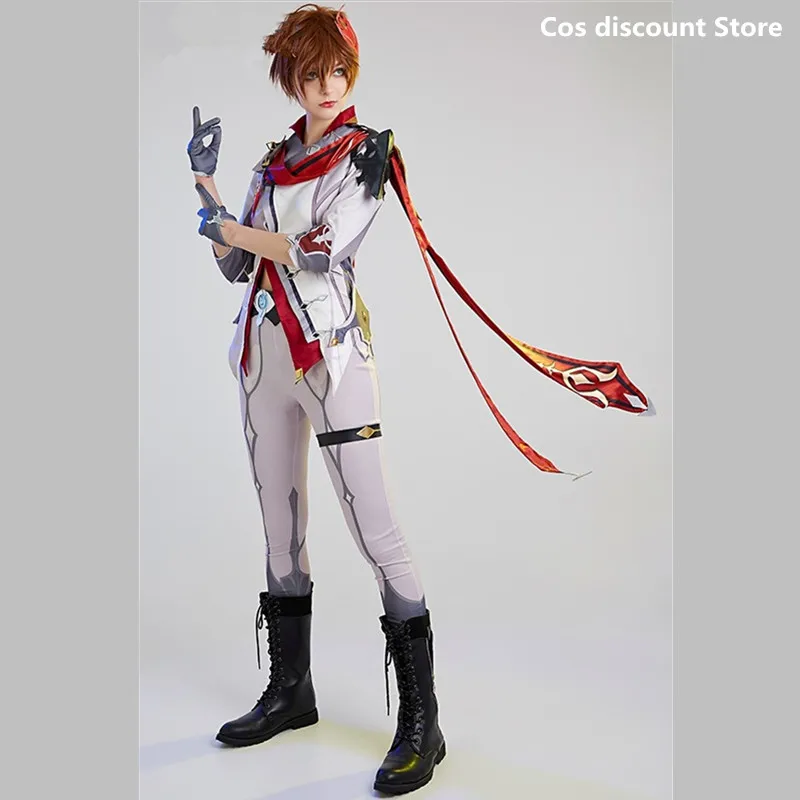 

Tartaglia Cosplay Game Genshin Impact Cosplay Costume Anime Men and Women Suit Role Play Clothing Costumes for 2022 Sizes S-XL