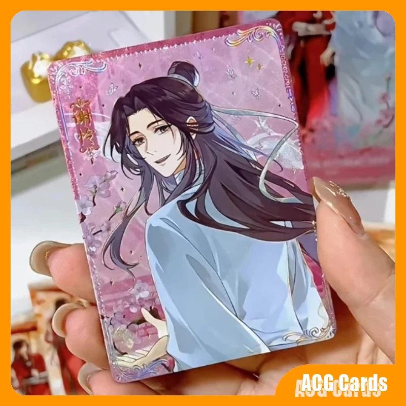 In Stock Tianguan Blessing Four Seasons Card Anime Anniversary Edition Collected Card Blind Box Original Nice Festival Gift Toys view 3