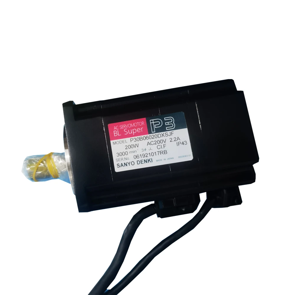 

100% Оригинальный электродвигатель Sanyo Denki Servo Motor P50B03003DCSAT Sanmotion AC Motor