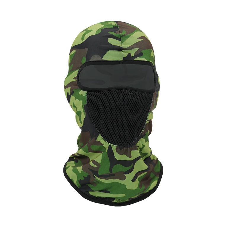 Balaclava Mens Face Mask Ski Camouflage Hiking Cycling Party Breathable Scarf Motorcycle Helmet Liner Cap Hood Beanies Hats