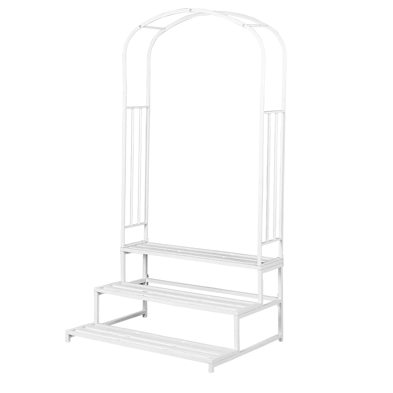 

Aluminum alloy combination plant flower stand Balcony courtyard Outdoor plant stand Floor-to-ceiling succulent potted plant