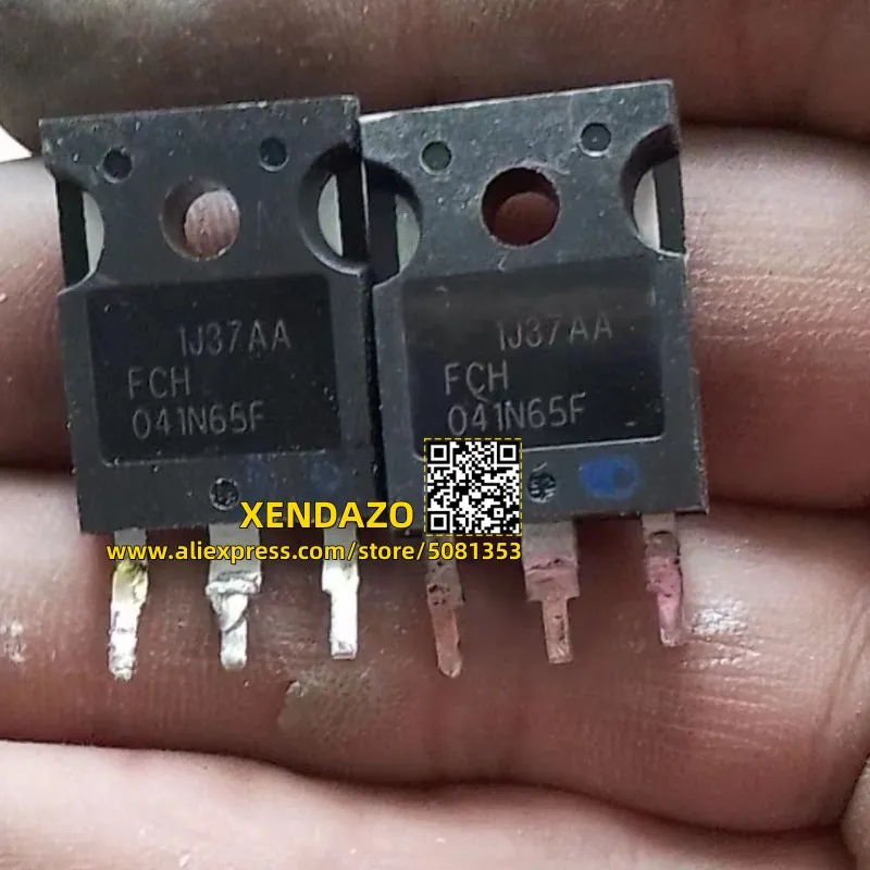 5PCS/LOT FCH041N65F FCH041N65EF 041n65 TO-247 76A 650V N-Channel MOSFET Transistor