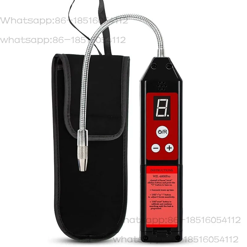 

Halogênio Vazamento Detector Ar Condicionado Refrigerante, Индикатор тестера Vazamento, R22a, R134a, CFC, HFC, HCFC, Gás Freon