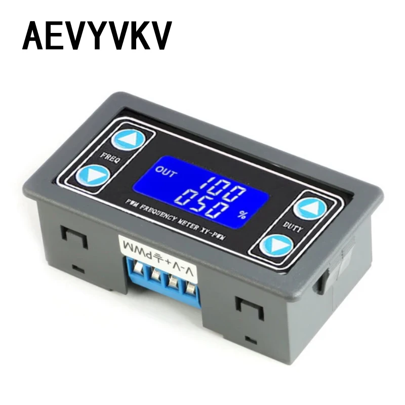 1HZ~150KHZ Signal Generator Digital Display PWM Pulse Frequency Duty Ratio Adjustable Square Wave Rectangular Signal Generator