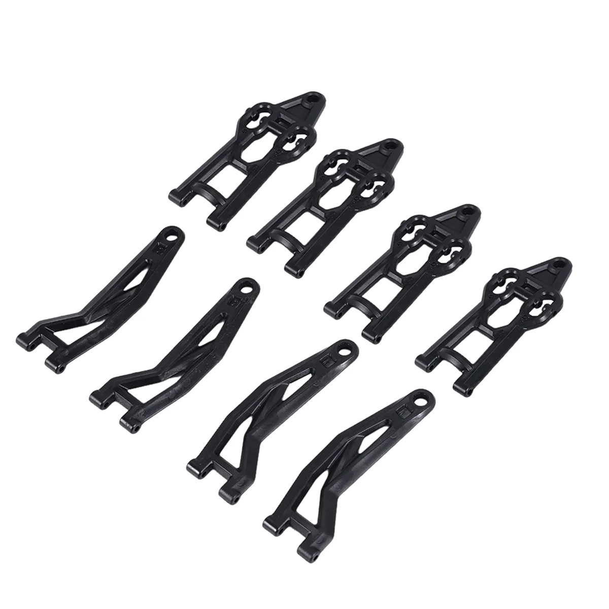 ABZW 8Pcs Front Rear Upper Lower Swing Arm for XLF X03 X04 X-03 X-04 1/10 RC Car Brushless Truck Parts Accessories