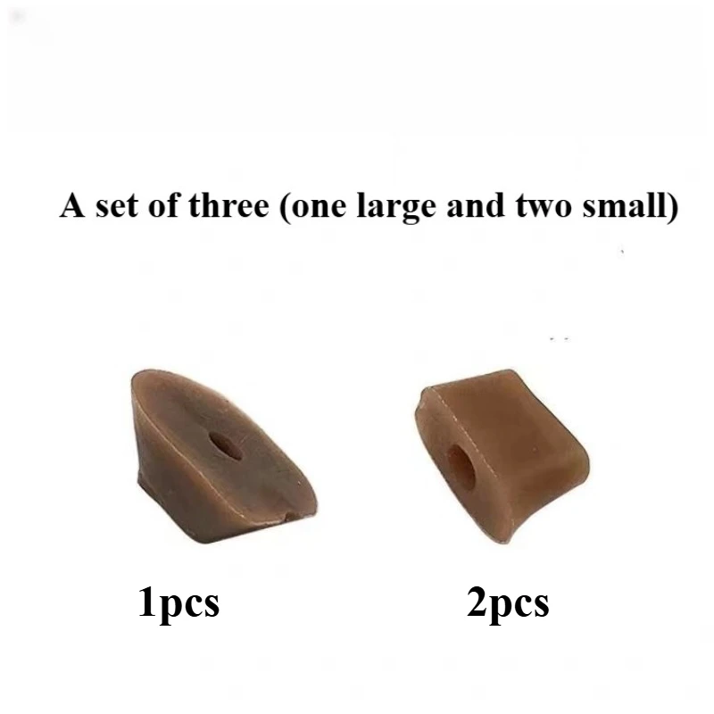 

3pcs Flute cork gaskets, flute key pads, musical instrument accessories