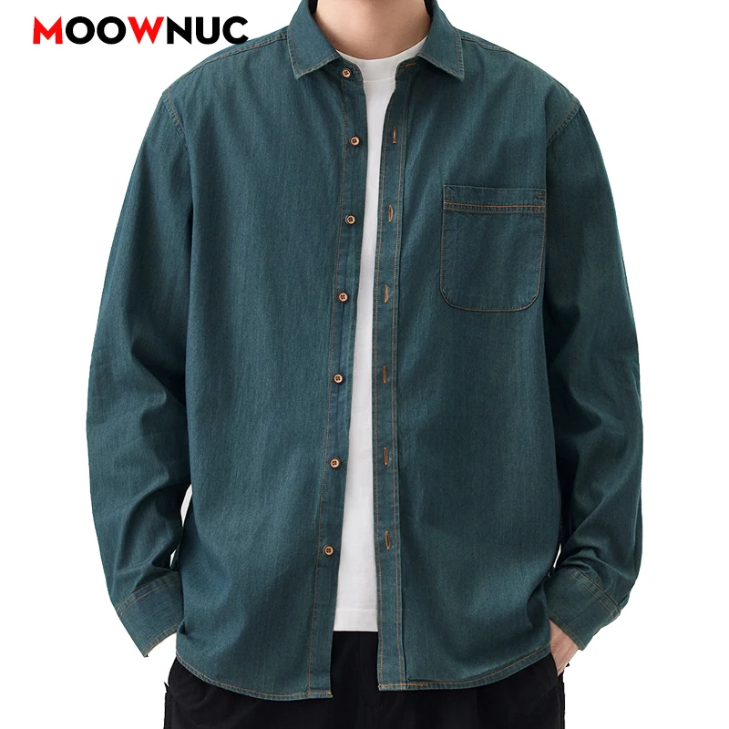 

Men's Casual Blouse Fashion Shirts Streetwear Spring Autumn Korean Popular Streetdress Hombre Male Clothing Shirt Men Solid New
