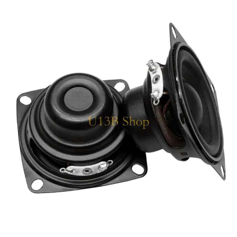 U13B Portable 53mm Square Loa Thành phần 4Ω Độ nhạy kim loại Subwa SubwaSer 4ohm Loa Loa Thiết bị nhạc chuyên nghiệp