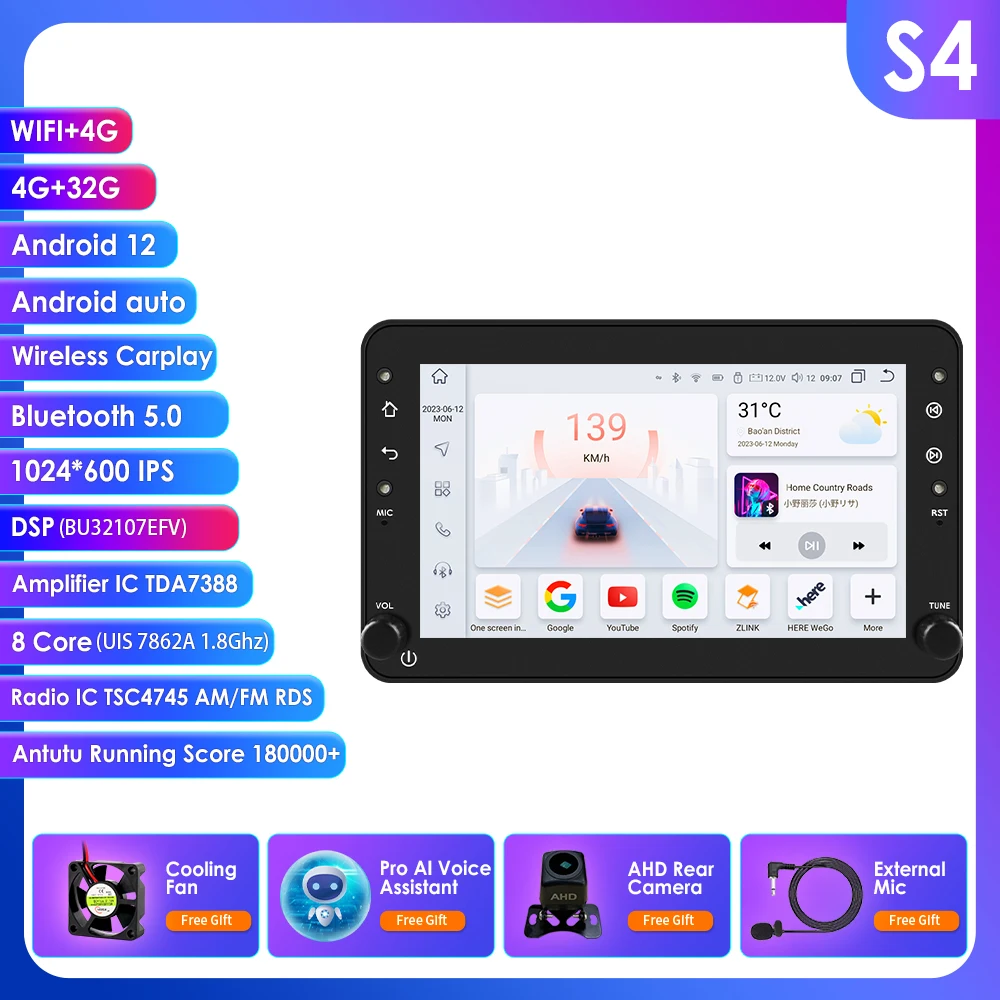 Android Autoradio voor Alfa Romeo 159 Brera Spider Sportwagon Autoradio Multimedia Scherm Carplay Speler 1Din 6115 GPS WIFI DSP