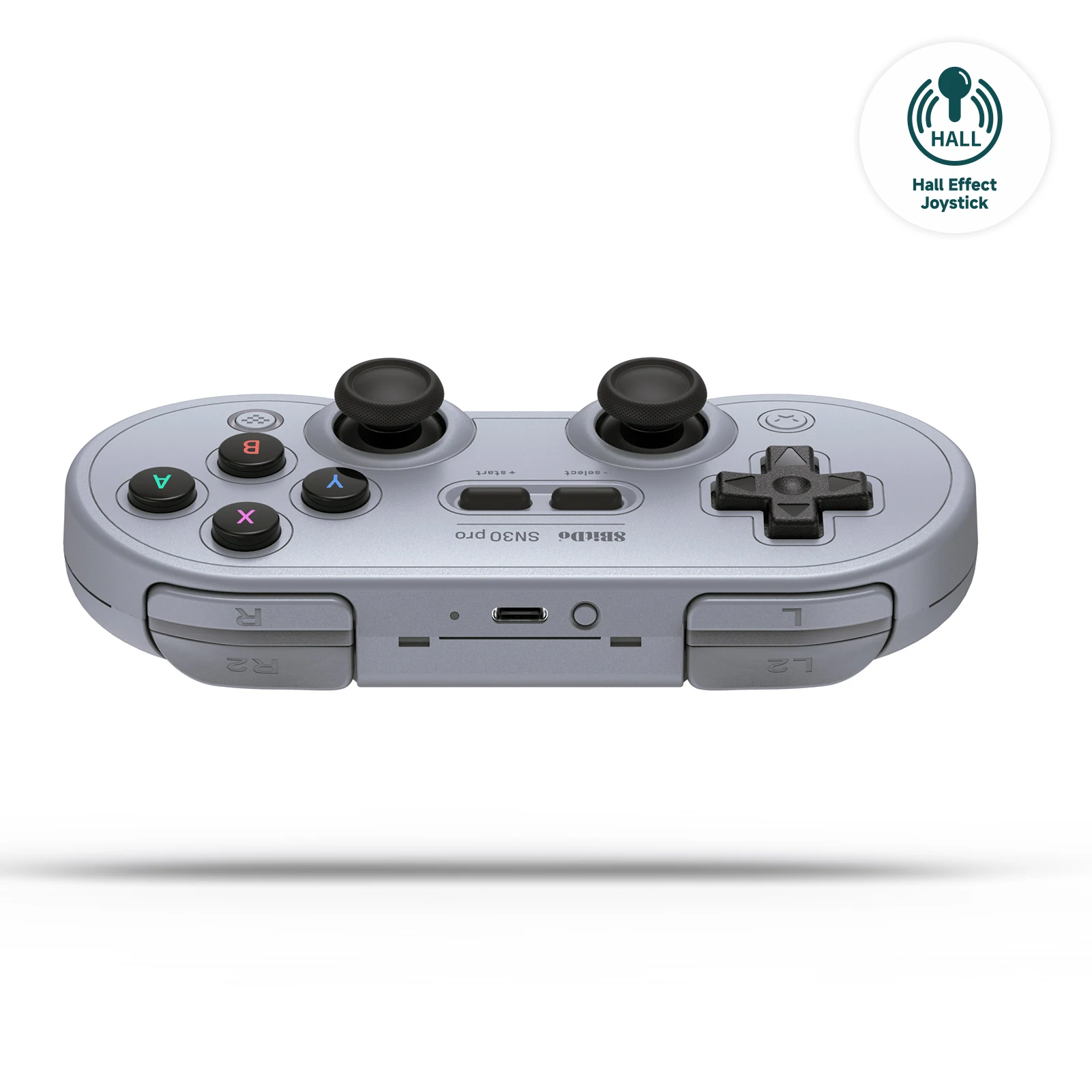 AKNES-mando de juego 8bitdo SN30 Pro, para Nintendo Switch, Android, MacOS, Steam, Windows, PC, Joystick, inalámbrico, Bluetooth