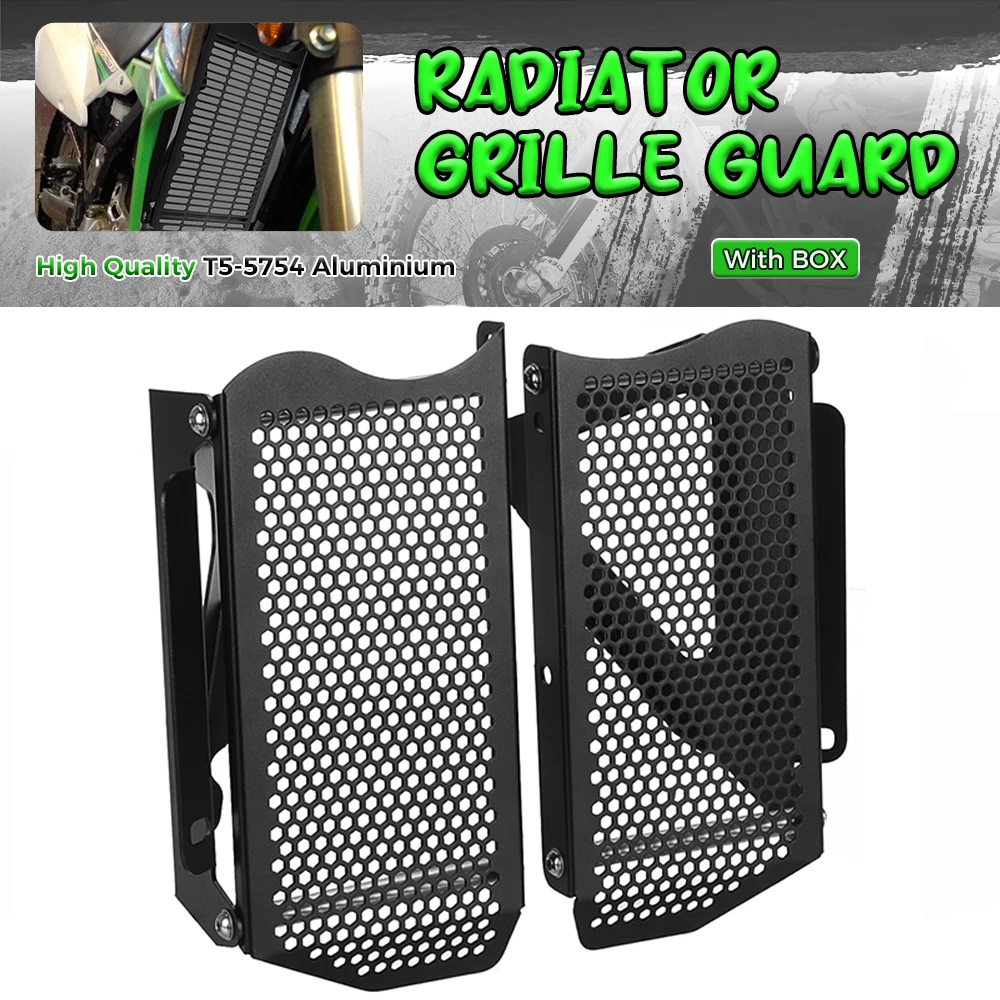 

FOR KAWASAKI KLX250S KLX250SF 2009-2020 2019 2018 Radiator Guard Grille Cover Protector Water Tank Accessories KLX250 KLX 250 SF