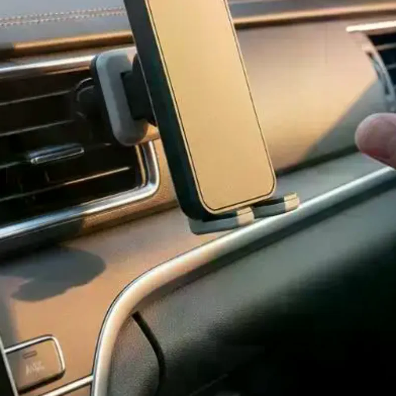 Universal Car Phone Holder High Temperature Resistant Air Vent Mount Clip Car Phone Stand for Summer Car Use