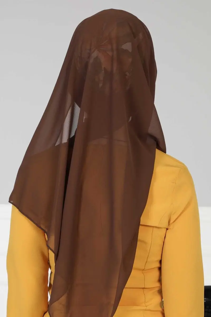 Teste padrão penteado do outono do xale do chiffon do algodão