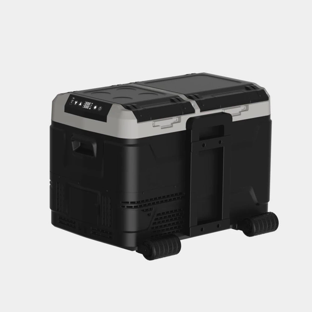 تصميم الأزياء 40L 12V، 24V Dc ضاغط المدمج في درج ثلاجة السيارة مع خزانة للتخييم في الهواء الطلق قافلة Rv Suv/