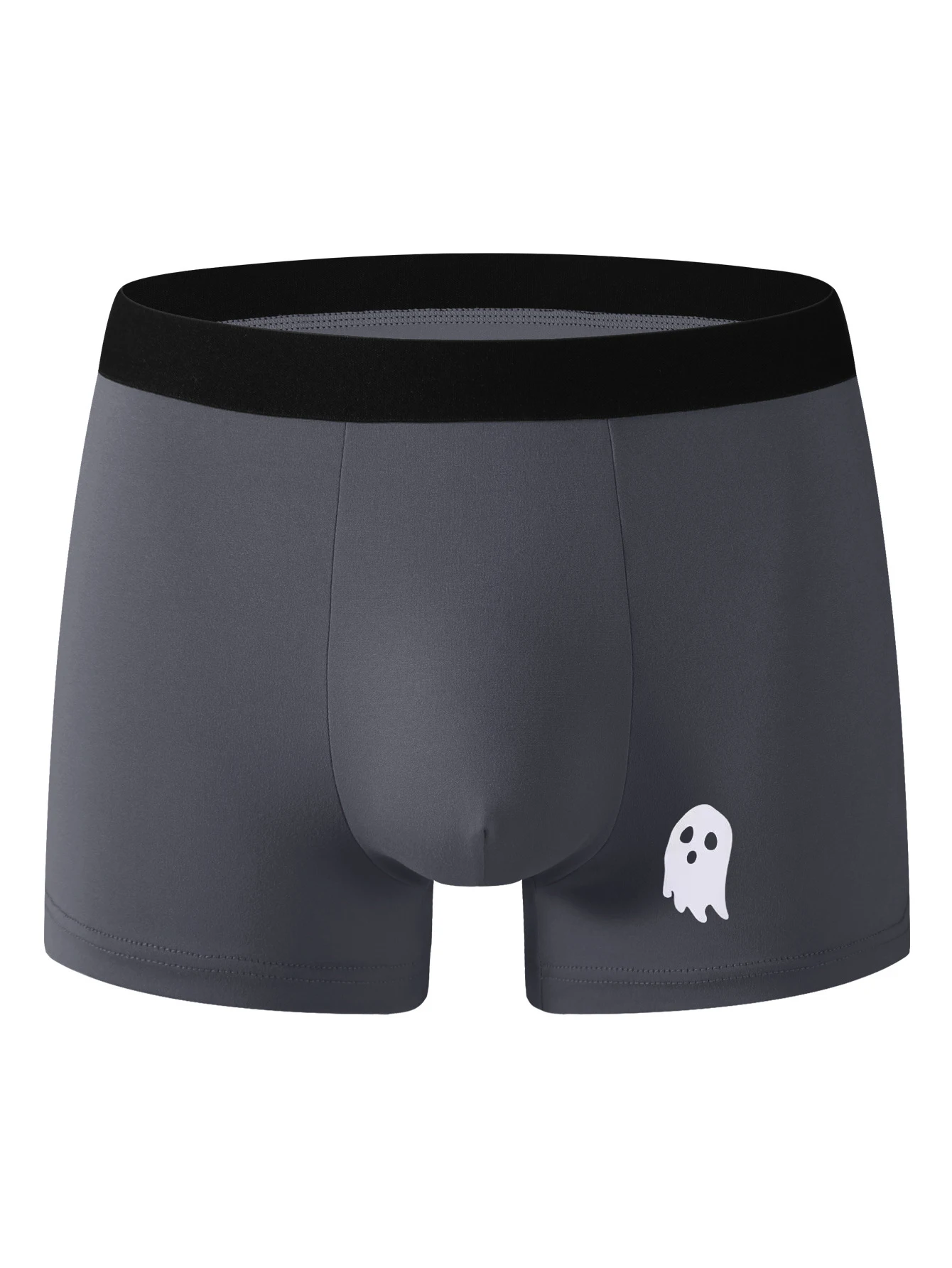 The simple and close-fitting boxer shorts are a must-have for men new black mens underwear for the summer of 2025 is comfortable