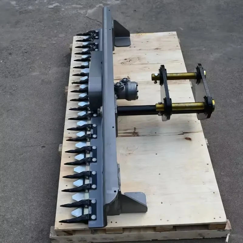 Excavator Hydraulic Flail Hedge Trimmer for Arboriculture Nursery and Botanical Garden Maintenance