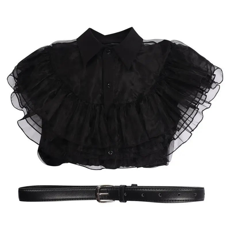 Addams Cosplay Costume Dress Adult Women Black Addams Dresses Cosplay Outfits Halloween Carnival Party Dresses Suit