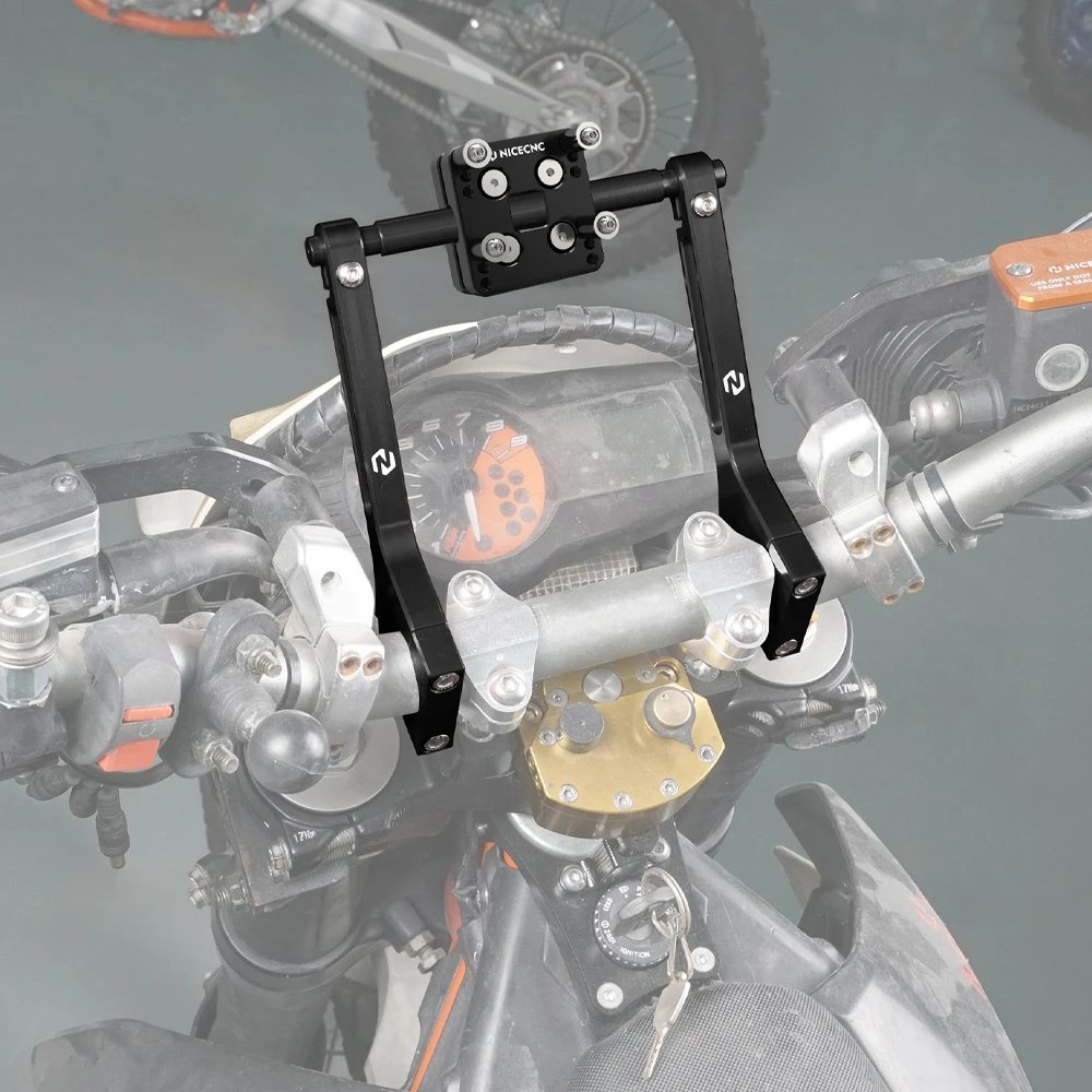 NICECNC GPS 내비게이터 마운트 브래킷/폰 홀더 AMPS 패턴 KTM SMC 690 SMCR 690 엔듀로/R 허스크바나 701 가스가스 700 SM/ES용