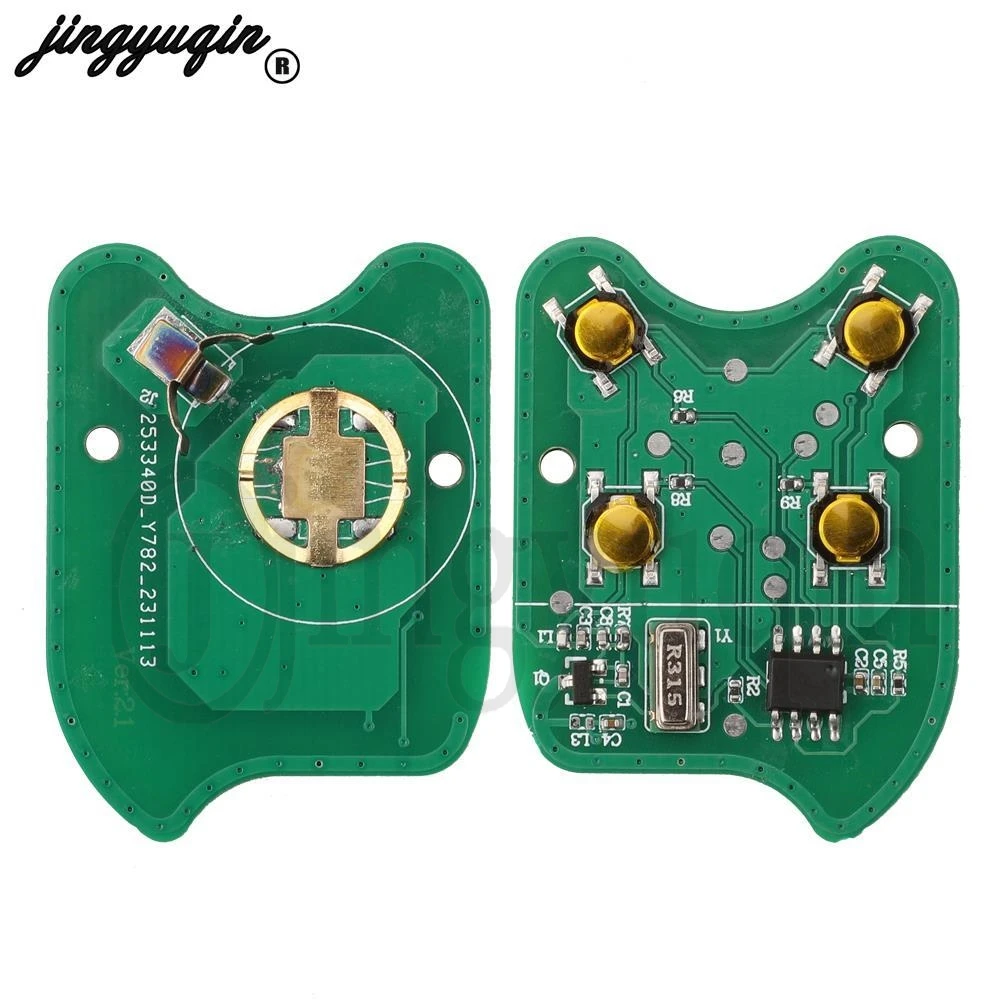 Jingyuqin OUCD 6000022   433MHz/315MHz para Ford Edge Explorer Mustang Focus Fusion Tourus PCB Placa de circuito de cabeçote de carro 5914457