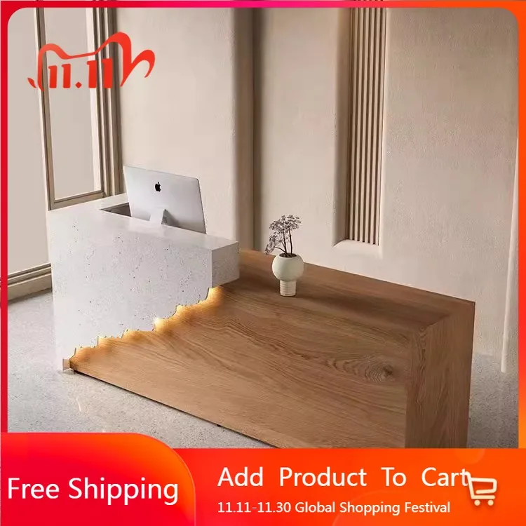 

Design Unique Reception Desks Shelves Minimalist Organizers Best Luxury Reception Desks Comptoire Accueil Commercial Furniture