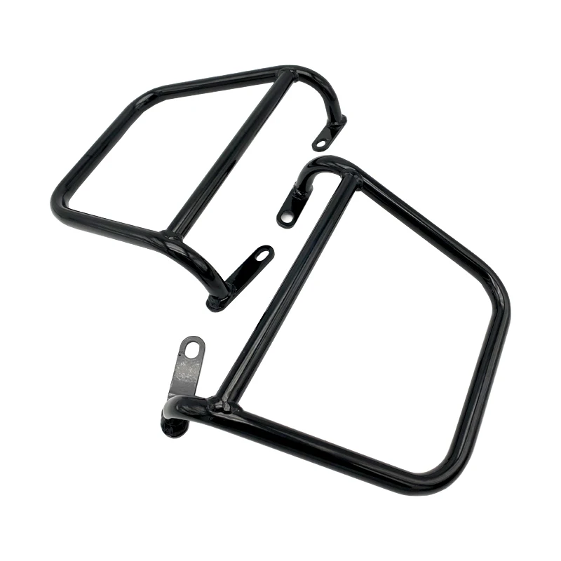 دراجة نارية حقيبة الأمتعة الخلفية السكك الحديدية دعم الدرابزين اكسسوارات أكياس جانبية الإطار لسيارات BMW R18 الكلاسيكية 100 سنة 2020-2023 2022 2021 #2