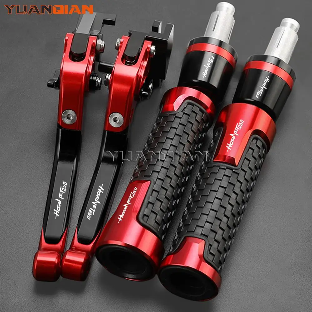 

For HONDA hoRnet250 hoRnet 250 2001 Motorcycle Extendable Folding Adjustable Brake Clutch Levers Handlebar grips ends Handles