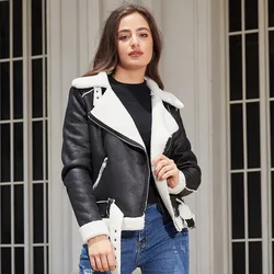 Chaqueta corta ajustada de manga larga para mujer, abrigo con cuello tipo Polo, novedad de otoño e invierno, 2024