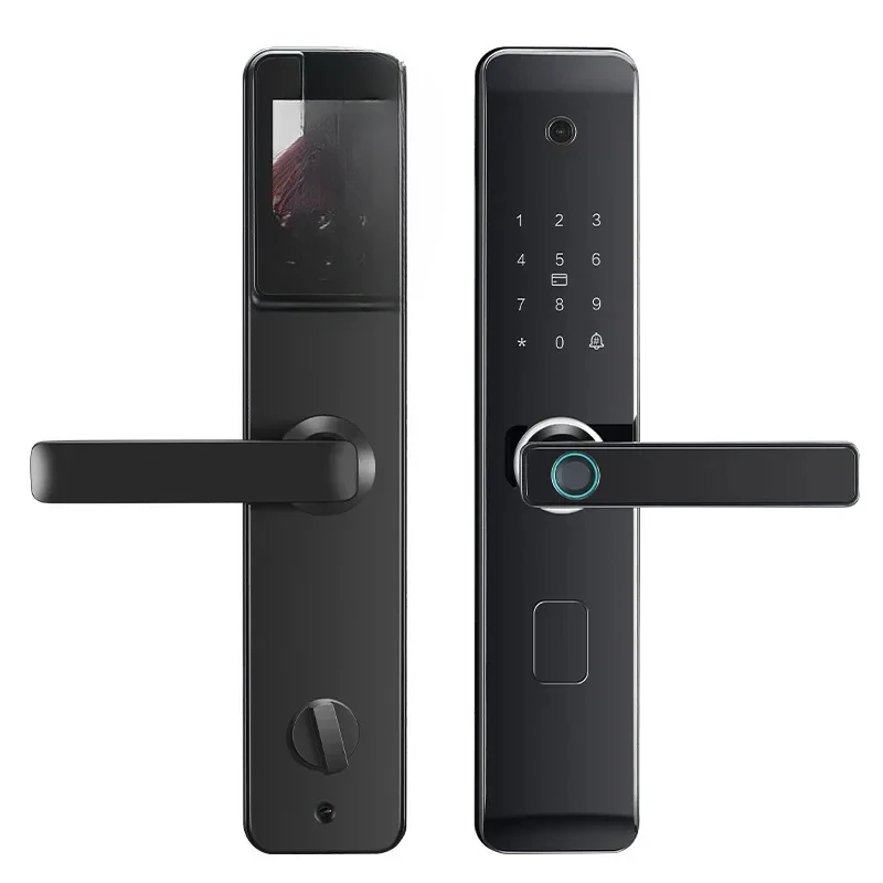 Door Smart Door Lock Password  Electronic  Anti-theft Door Lock Cat's Eye Fingerprint