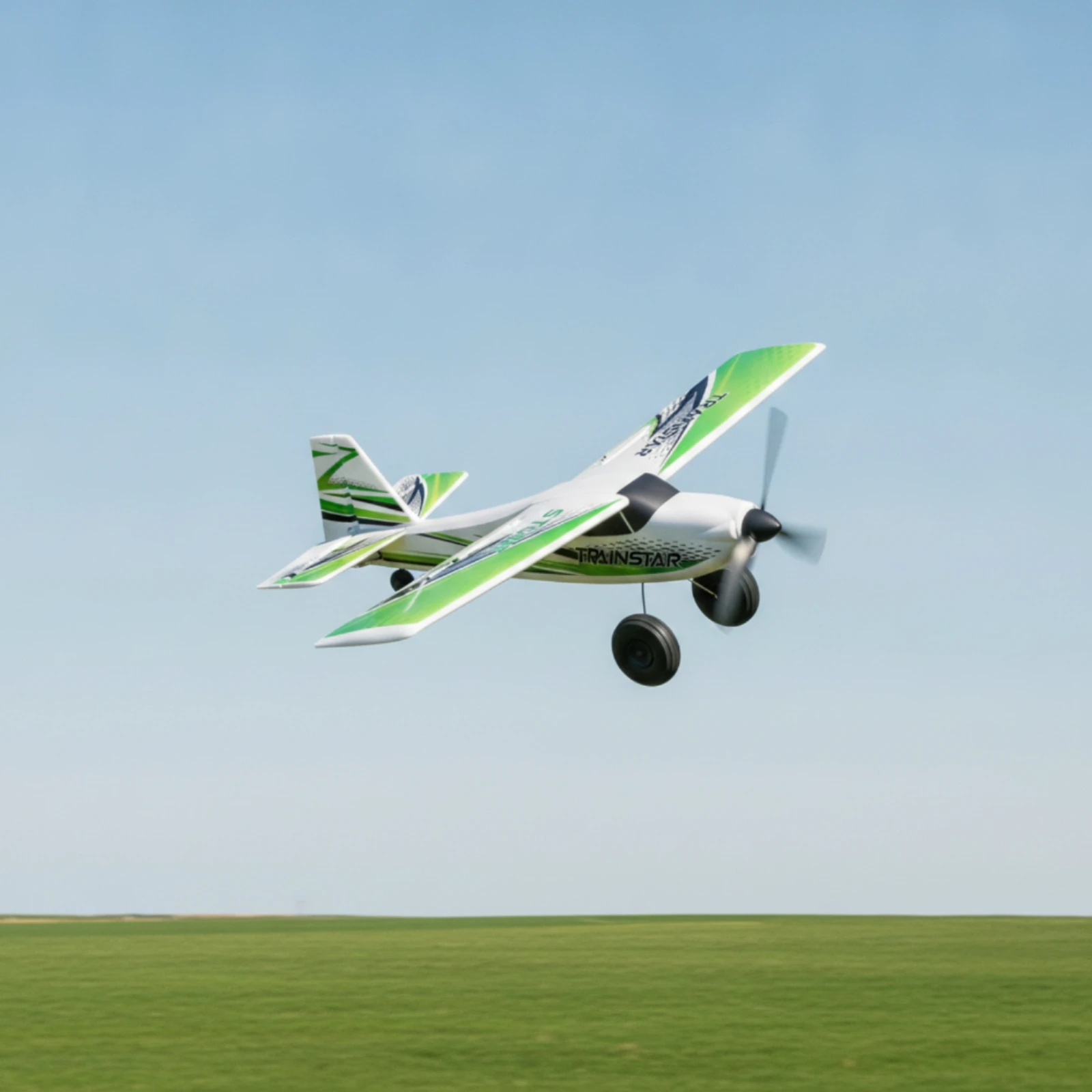 RC Airplane Fixed-Wing Practice Plane Expanded Polypropylene Foam Plane Easy to Fly Foam Aircraft Crash-Resistant for Beginners