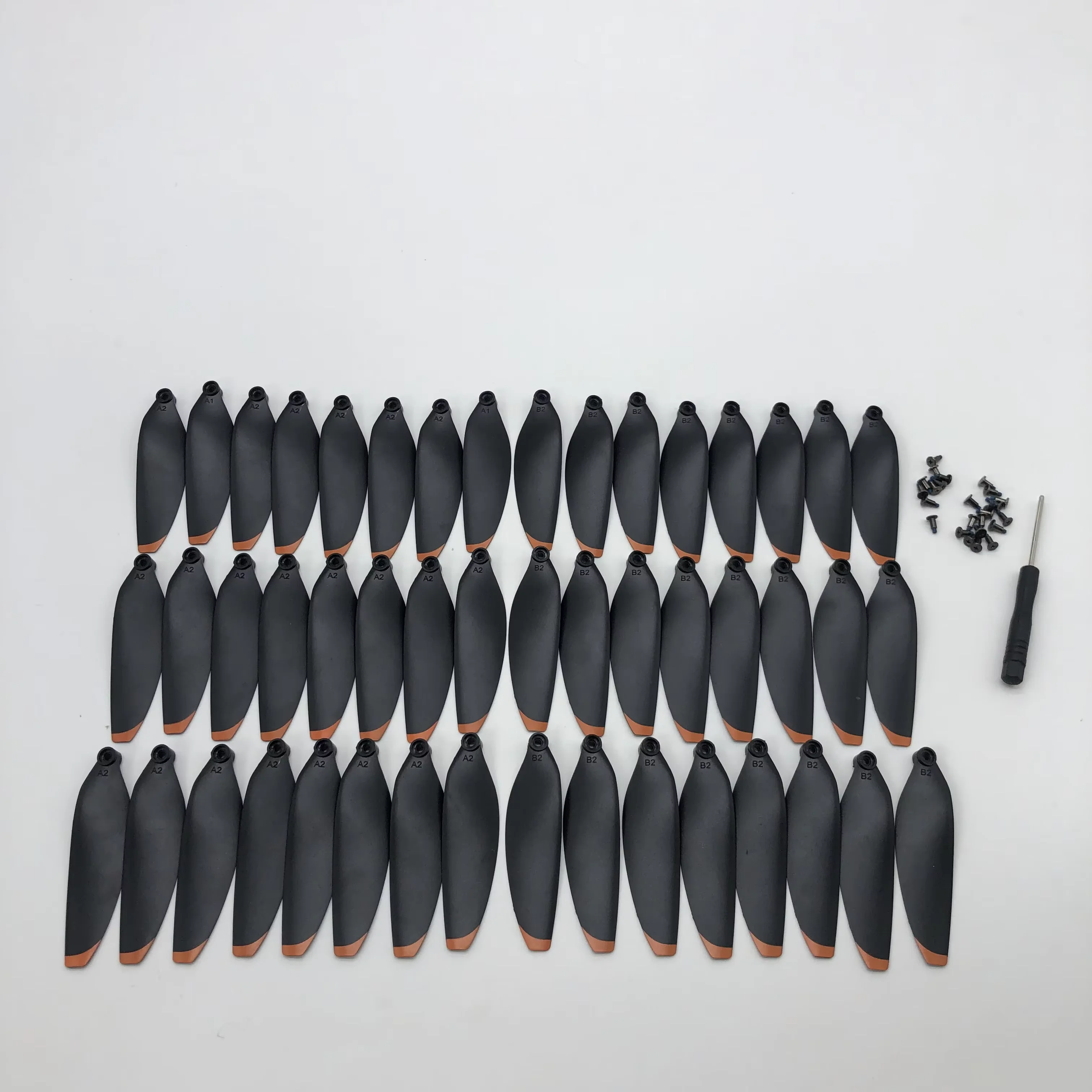 LYZRC L600 Pro RC Drone Original Propeller Maple Leaf Wings Blade Spare Part Kit Fit for AE3 MAX  S135 Pro M218 MAX Quadcopter