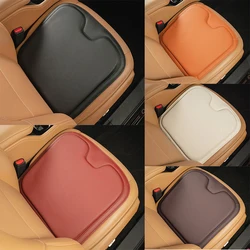 Universal Car Seat Support Cushion Breathable Leather Car Seat Cover Luxury Car Office Chair Non-slip Mat Interior Accessories