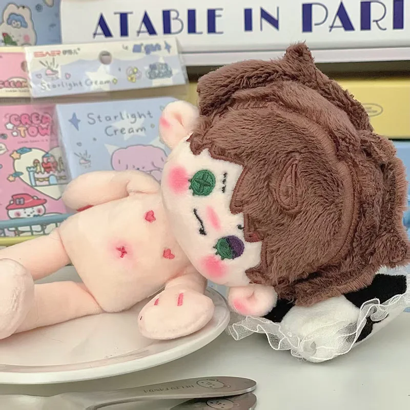 Kawaii 15cm Identity V Game Peripherals Plush Doll Hammer Body Cotton Doll Fisherman Girl Cartoon Prisoner Doll Collection Model