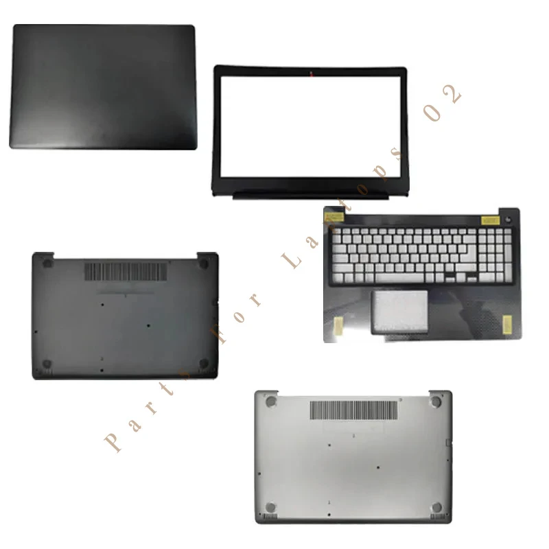 p-トップカバー下部ボトムベースケースヒンジ-lcd-バックカバーフロントベゼル-dell-inspiron-3593-3590-palmest-upper-用