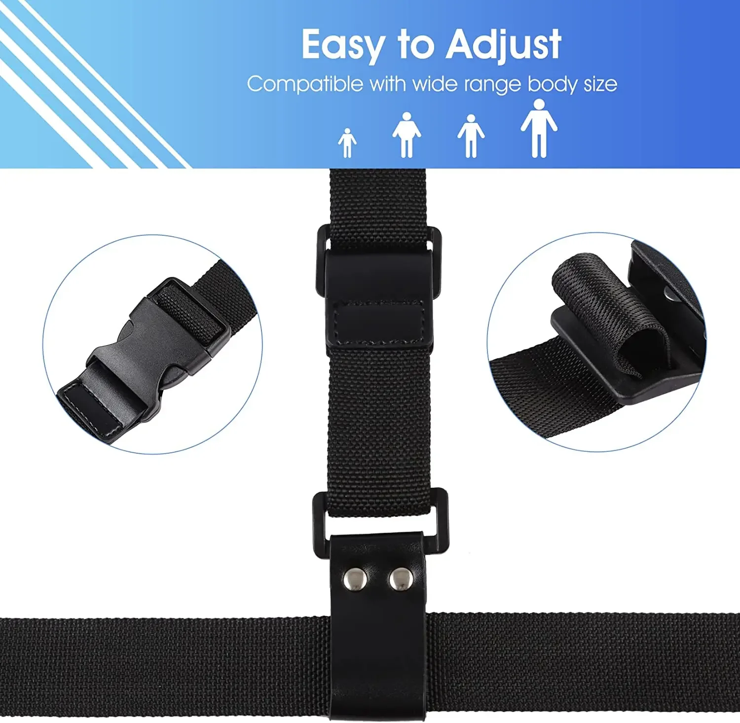 Body Camera Blet For BOBLOV KJ21 WA7 WN9 HD31 HD66 Series Body Worn Camera Belt Camera chest belt chest strap cam shoulder strap