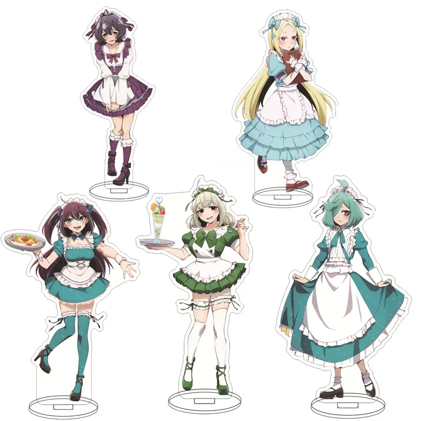 16CM Anime ‌ Acrylständer mit Motiven magischer Mädchen: Morino Korisu, Araga Kiwi, Hiiragi Utena – Cosplay-Figuren, Ornamente, Geschenke