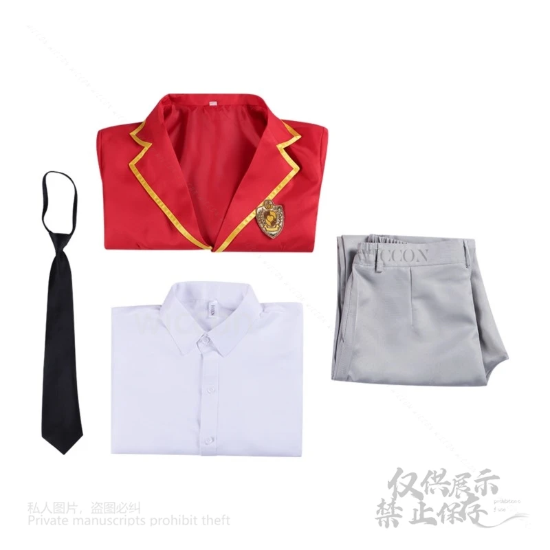 อะนิเมะ Yuu Ayase คอสเพลย์มังงะสาม Mikadono Sisters Cos น่าประหลาดใจง่าย Kazuki Miwa โรงเรียนเครื่องแบบเสื้อผ้าผู้ชายผู้หญิง