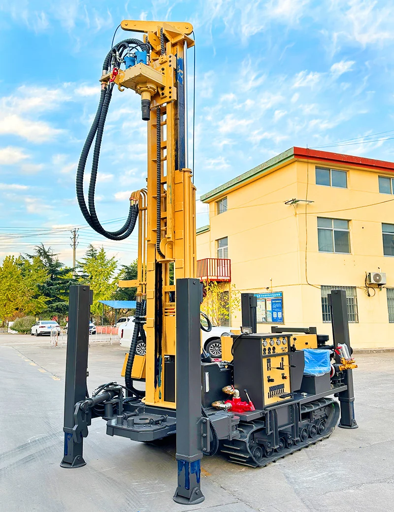 Customized Pneumatic Water Drilling Machine Depth 100m 180m 200m Deep Water Well Drilling Rig for Well Drilling Machine