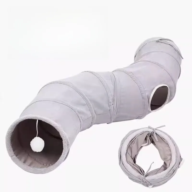 

Cat tunnel drilling passage toy