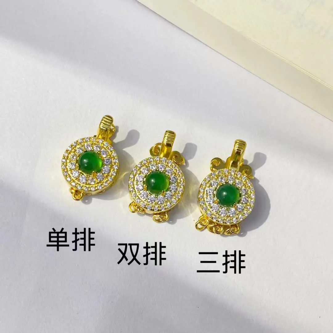 

Wholesale DIY 925 Sterling Silver Necklace Bracelet Clasp Hook Accessories for 5-12mm Pearls 5pcs/lot