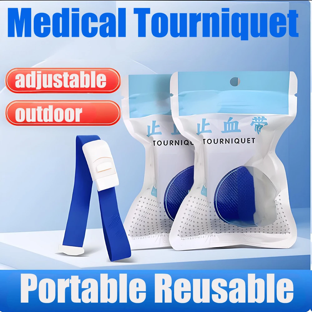 

Outdoor Tourniquet Elastic Quick Release Camping Sport Emergency Tourniquet Protection Bandage 9 Color